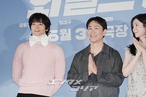 【フォト】カン・ドンウォン＆オ・ジョンセ＆パク・ジヒョン＆オム・テグ「『ワイルド・シング』見てね！」